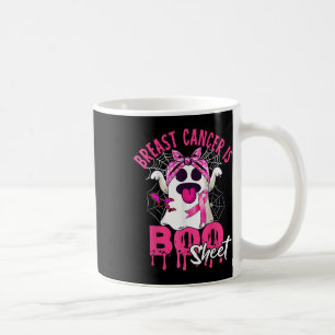 Cancer är Boo Lakan Halloween Breast Cancer Awaren Kaffemugg