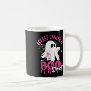 Cancer är Boo Lakan-taloky Halloween-bröstcancer Kaffemugg