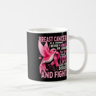 Cancer är en resa som jag aldrig har planerat för kaffemugg