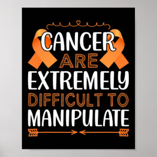 Cancer är extremt svåra att manipulera världen poster