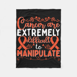 Cancer Are Extremely Difficult To... - World Cance Fleecefilt