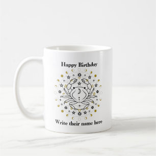 Cancer Astrology Birthday Mugg 21-22 juli 2011