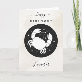 Cancer Astrology Zodiac Stjärntecken Horoscope Mar Kort