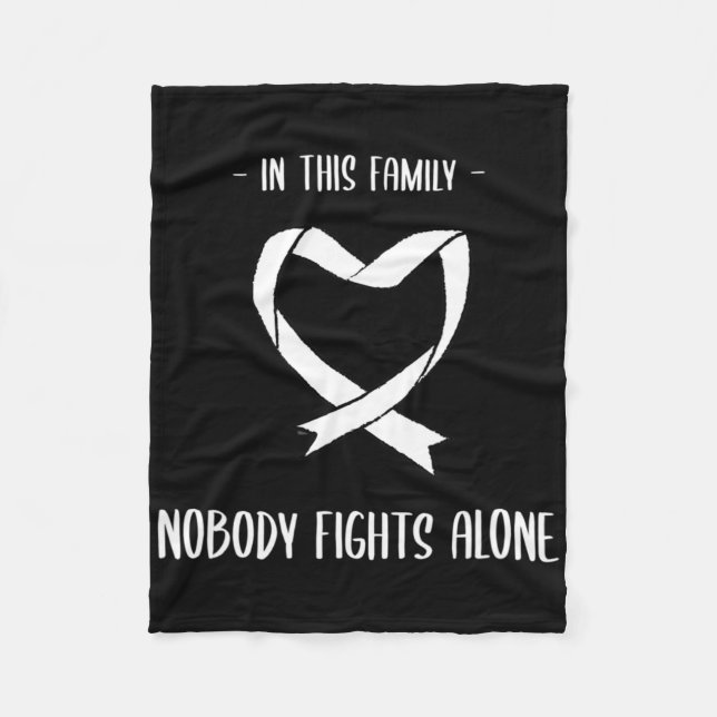 Cancer Awareness 9  Fleecefilt (Framsidan)