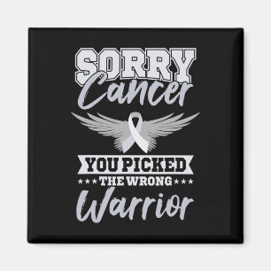 Cancer Awareness - Beklagar att du valde fel Magnet