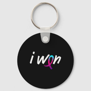 Cancer Awareness - I Won Survivor Fighter Nyckelring