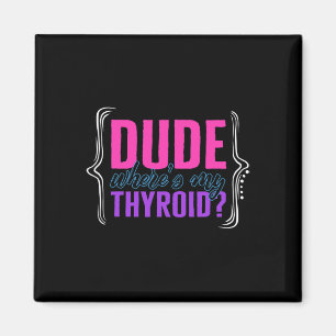 Cancer Awareness, kompis, var är min sköldkörtelns Magnet