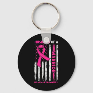 Cancer Awareness Make of a Warrior American Fla Nyckelring