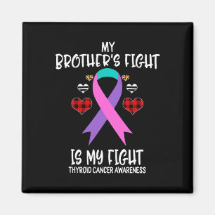 Cancer Awareness Min bror kämpar mot är min kamp S Magnet