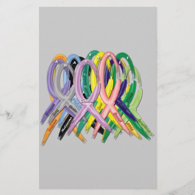 Cancer Awareness Rosett band (Framsida)