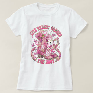 Cancer Awareness Vi Bäras Rosa T Shirt