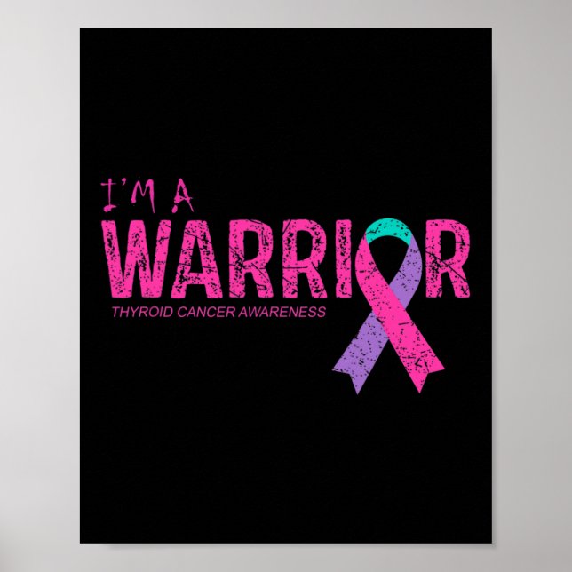 Cancer Awareness Warrior Poster (Framsidan)