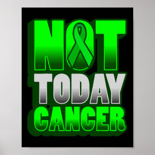 Cancer Awareness World Cancer Day NOT I DAY CANCER Poster