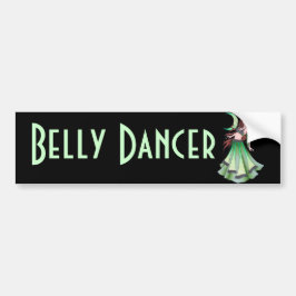 Cancer Belly Dancer Bildekal