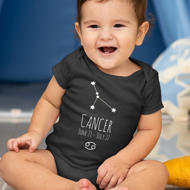 Cancer Birth-tecken | Zodiac Constellation T Shirt (Skapare uppladdad)
