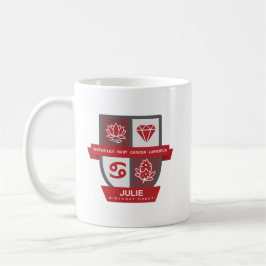 Cancer Birthday Crest™ for July 1-22 Mug Kaffemugg