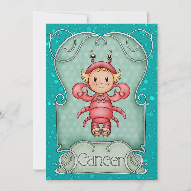 Cancer Birthday - SRF Inbjudningar (Framsida)