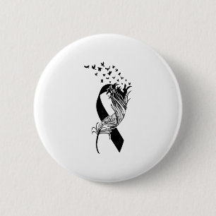 Cancer Black Ribbon Feather Birds Knapp