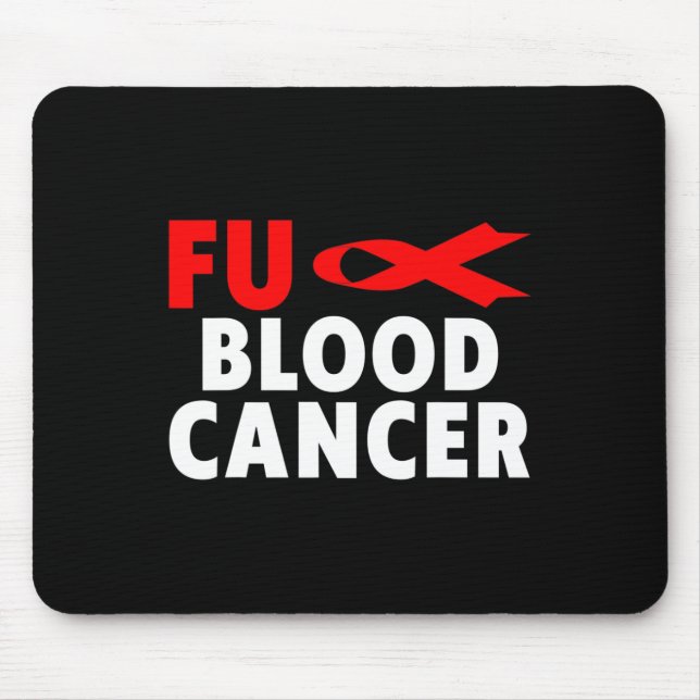 Cancer - Blodcancer Medvetenhet 1  Musmatta (Framsidan)