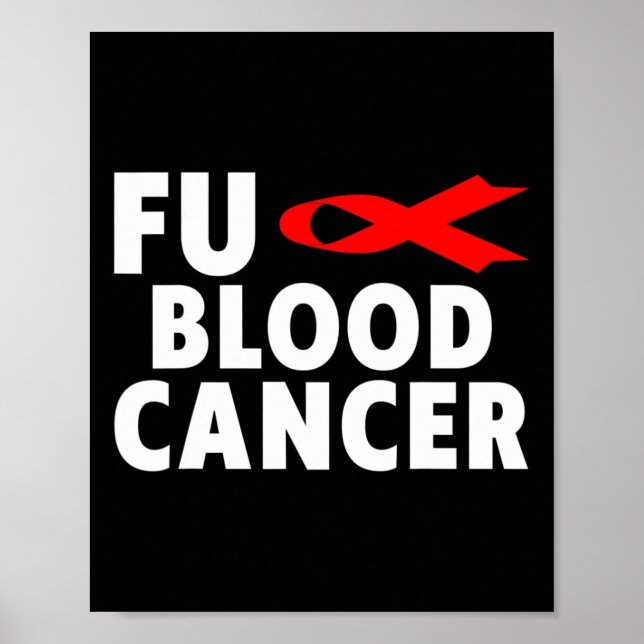 Cancer - Blodcancer Medvetenhet 2  Poster (Framsidan)