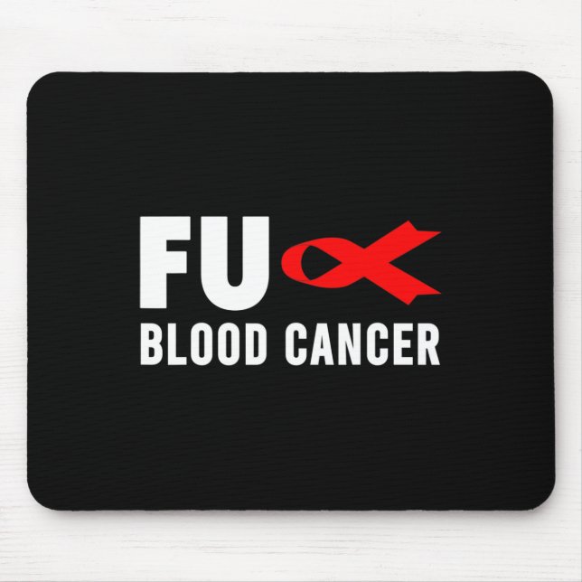 Cancer - Blodcancer Medvetenhet 3  Musmatta (Framsidan)