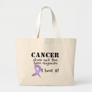 Cancer bor inte här Anymore Jumbo Tygkasse