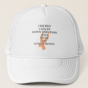 Cancer Bully (Peach Ribbon) Truckerkeps