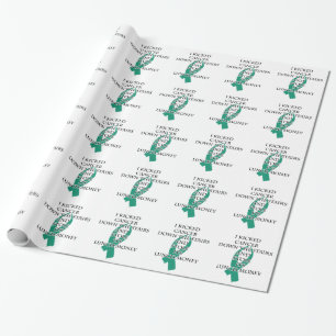 Cancer Bully (Teal Ribbon) Presentpapper