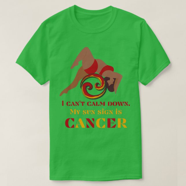 Cancer Cant Lugn Down T Shirt (Design framsida)