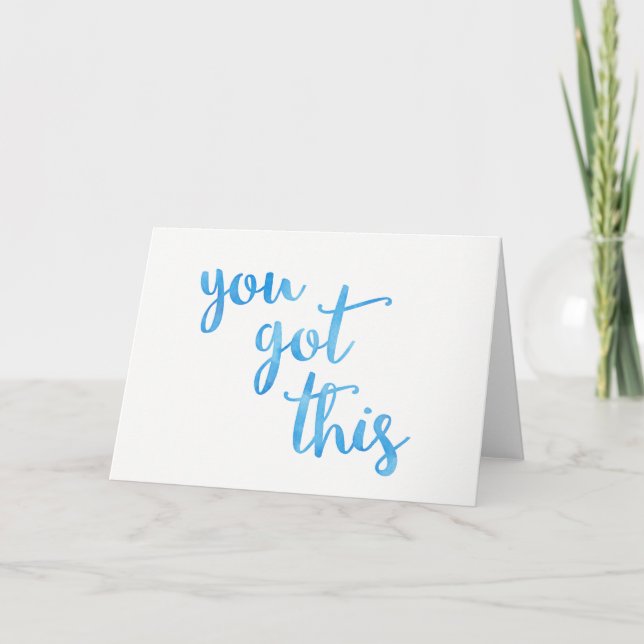 Cancer Chemo Card, du Har det här - hälsningskort Kort (Framsida)