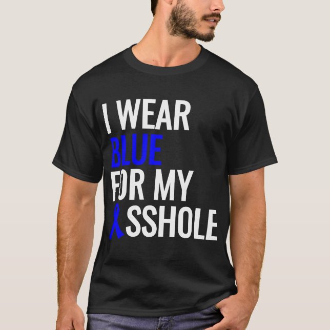 Cancer Colon Funny Cancer-överlevnad T Shirt (Framsida)