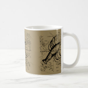 Cancer Constellation by Hevelius circa 1690 Kaffemugg
