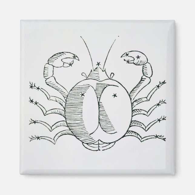 Cancer (Crab) är en illustration från "Poetic" Magnet (Framsidan)