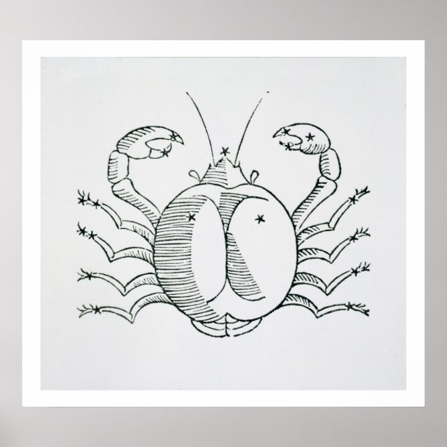 Cancer (Crab) är en illustration från "Poetic" Poster (Framsidan)