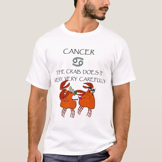 CANCER CRAB GÖR DET MYCKET, MYCKET NOGGRANT. TRÖJA (Framsida)