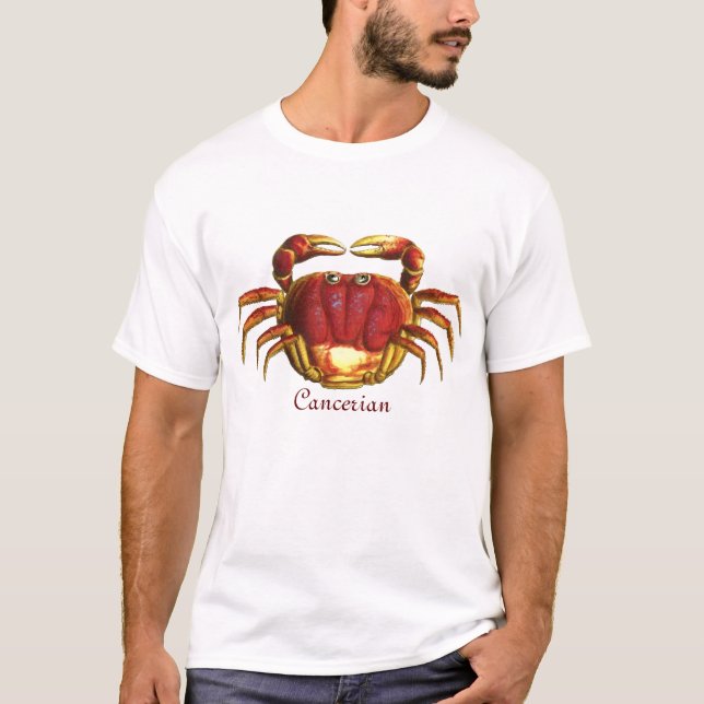 Cancer CRAB T-Shirt (Framsida)