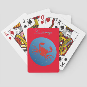 Cancer Crab Zodiac Thunder_Cove Casinokort