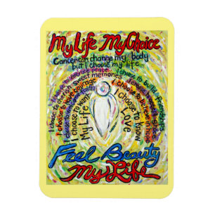 Cancer Dikt White Angel Art Anpassningsbar Magnet