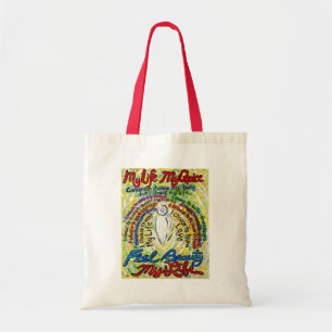 Cancer Dikt White Angel Art Tote bags Tygkasse