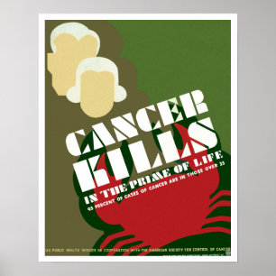 Cancer dödar ~ i början av liv poster