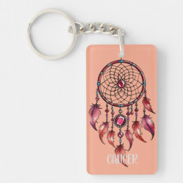Cancer Dreamcatcher Nyckelring