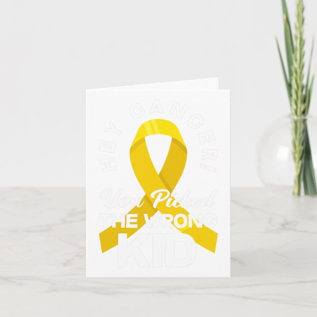 Cancer du har fått fel sorts barncancer W Kort (Framsida)