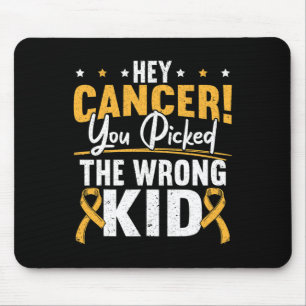 Cancer, du plockade fel Kid Childkällekanal Musmatta