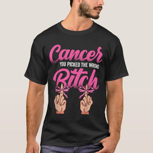 Cancer - Du ringde fel T Shirt (Framsida)