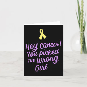 Cancer du valde fel flickbarndom kan kort