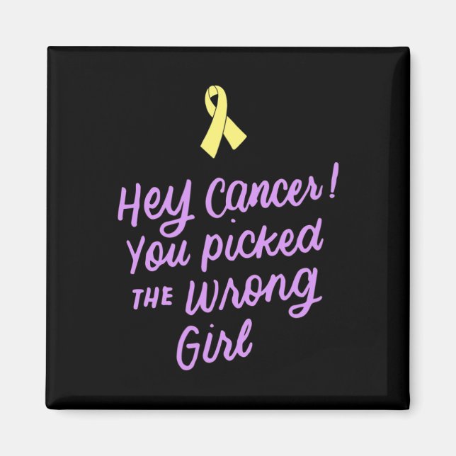 Cancer du valde fel flickbarndom kan magnet (Framsidan)