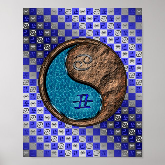 Cancer & Earth Ox Poster (Framsidan)