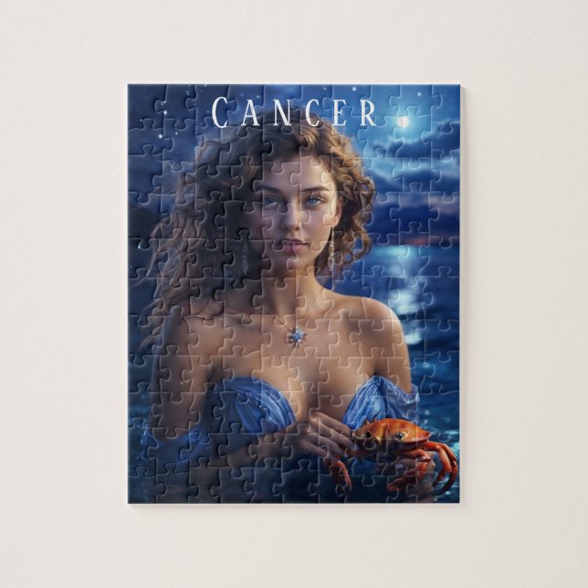 Cancer Female Jigasw Puzzle Pussel (Vertikal)