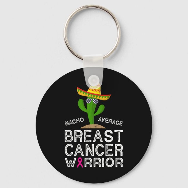 Cancer Fighting Support Funny Cancer Fighter Warri Nyckelring (Framsida)