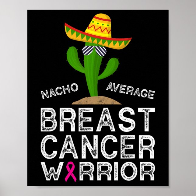 Cancer Fighting Support Funny Cancer Fighter Warri Poster (Framsidan)